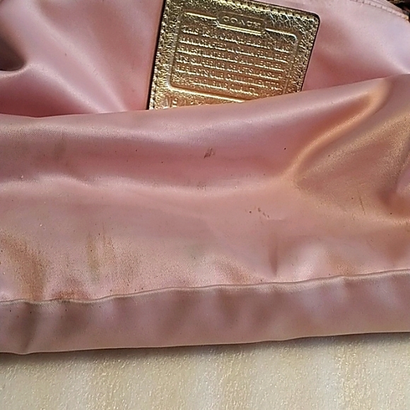 Coach F16879 Bleecker Floral Carly Khaki Gold purse - Picture 16 of 16